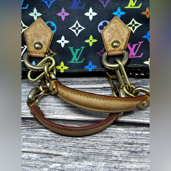 Louis Vuitton Vintagr Monogram multicolore audra EUC - Picture 14 of 15